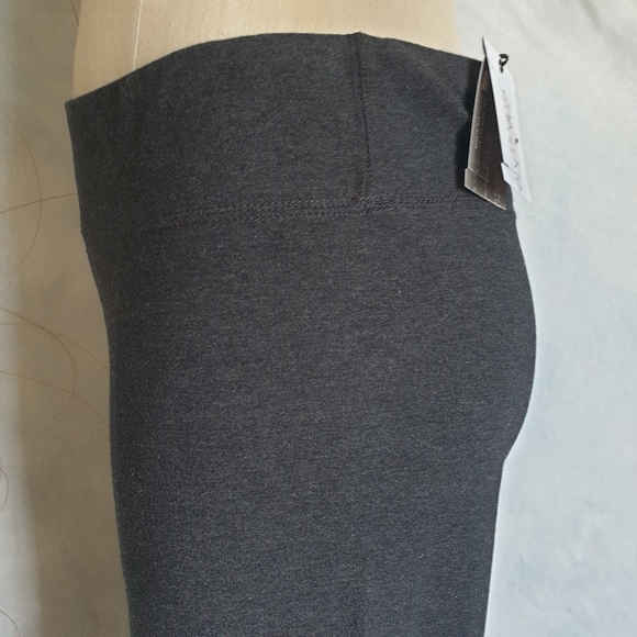 CK Performance Dark Grey Quick Dry Active Straight Wide Leg Yoga Pant Boot Cut M - Picture 8 of 16